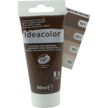Colorant universel pour peinture ombre calcinée 50ml - IDEACOLOR